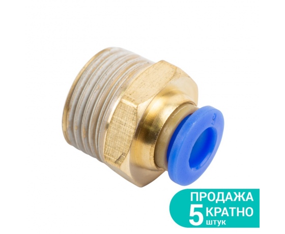 Фото 2 - Штуцер цанговый Ø6мм МТ 3/8