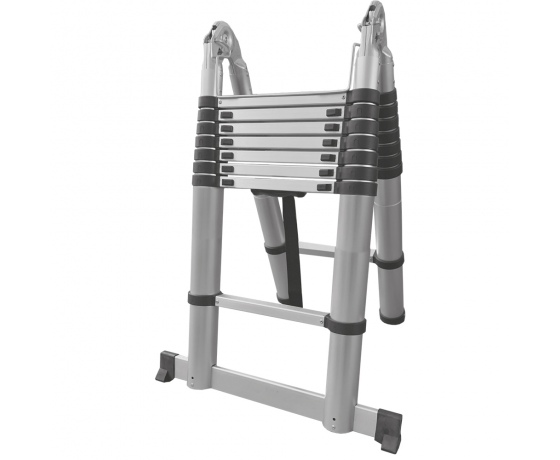Фото 2 - Лестница телескопическая универсальная 16 ступеней 5.0м SIGMA (5033434)