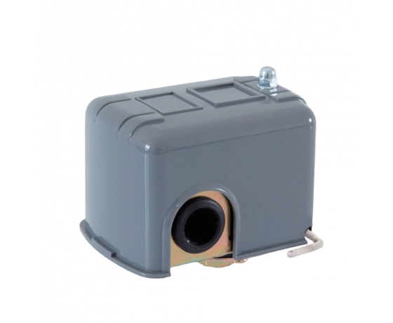 Фото 2 - Реле давления сухого хода 1.5кВт 1.4-2.8 бар прямоуг (гайка) WETRON (779732)