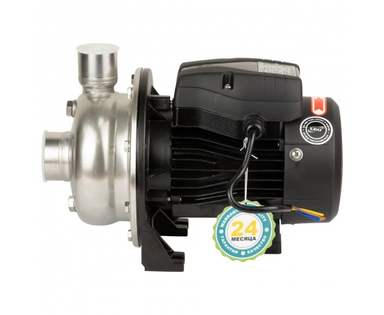 Фото 3 - Насос центробежный 0.37кВт Hmax 11м Qmax 167л/мин нерж LEO 3.0 ABK50D (775531)