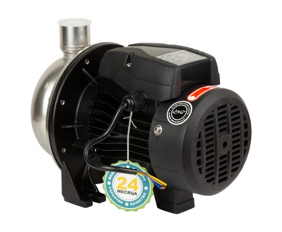 Фото 4 - Насос центробежный 0.37кВт Hmax 11м Qmax 167л/мин нерж LEO 3.0 ABK50D (775531)
