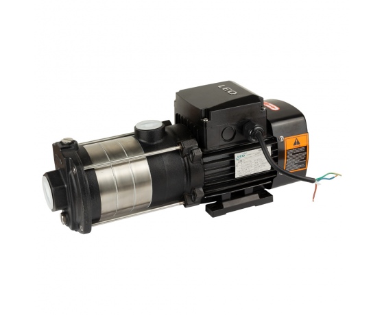 Фото 2 - Насос многоступенчатый горизонтальный 0.75кВт Hmax 38м Qmax 120л/мин нерж LEO 3.0 ECHm4-40 (775635)