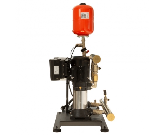 Фото 5 - Станция повышения давления 2×1.5кВт Hmax 74м Qmax 100л/мин 8л + частотное регулирование LEO 3.0 (2EVPm4-6-2AVF-2.2M-8)