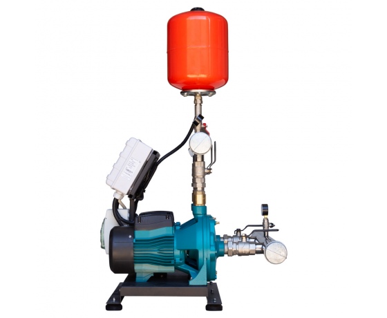 Фото 3 - Станция повышения давления 380В 2×3.0кВт Hmax 70м Qmax 250л/мин 19л + каскадное управление LEO 3.0 (22AC300H-L932B-4.0-19)