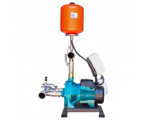 Фото 7 - Станция повышения давления 380В 2×3.0кВт Hmax 70м Qmax 250л/мин 19л + каскадное управление LEO 3.0 (22AC300H-L932B-4.0-19)