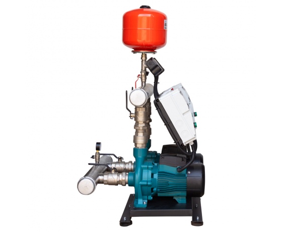 Фото 5 - Станция повышения давления 380В 2×3.0кВт Hmax 38м Qmax 450л/мин 12л + каскадное управление LEO 3.0 (2AC300CH2-2S531-4.0-12)