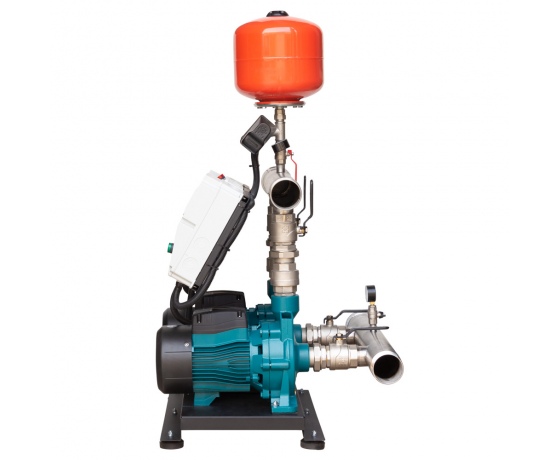 Фото 9 - Станция повышения давления 380В 2×3.0кВт Hmax 38м Qmax 450л/мин 12л + каскадное управление LEO 3.0 (2AC300CH2-2S531-4.0-12)