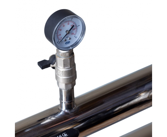 Фото 9 - Станция повышения давления 380В 2×3.0кВт Hmax 70м Qmax 250л/мин 12л + каскадное управление LEO 3.0 (22AC300H-2S531-4.0-12)