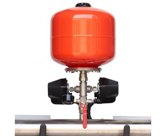 Фото 8 - Станция повышения давления 2×1.5кВт Hmax 57.5м Qmax 160л/мин 8л + каскадное управление LEO 3.0 (22ACm150-2S521-2.2-8)