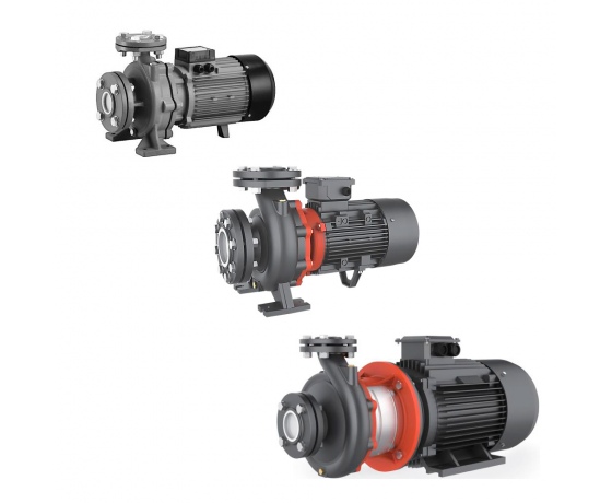 Фото 2 - Насос центробежный горизонтальный 380В 2.2кВт Hmax 24.5м Qmax 700л/мин LEO3.0 XST40-125/22 (7715653)