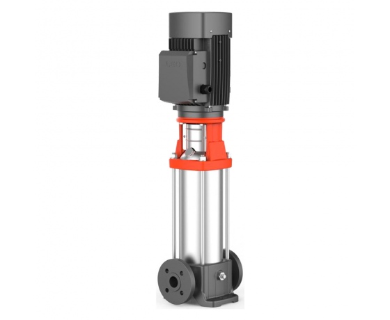 Фото 2 - Насос центробежный многоступенчатый вертикальный 380В 2.2кВт H 182(133)м Q 75(50)л/мин нерж LEO 3.0 LVR3-29 (7710803)