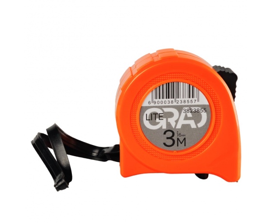 Фото 5 - Рулетка магнитная Lite с фиксатором 3м×16мм GRAD (3823855)
