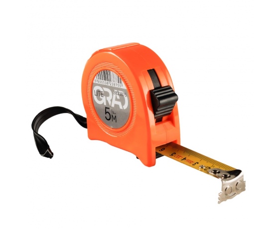 Фото 2 - Рулетка магнитная Lite с фиксатором 5м×19мм GRAD (3823875)