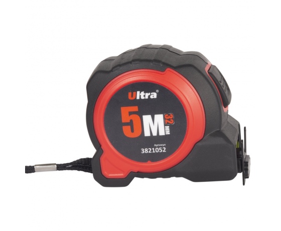 Фото 4 - Рулетка магнитная обрезиненная QuickTape нейлоновое покрытие двустороннее полотно/зацеп автостоп 5м×32мм ULTRA (3821052)