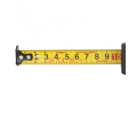 Фото 7 - Рулетка магнитная обрезиненная ClickLock нейлоновое покрытие автостоп 3м×16мм SIGMA (3821311)