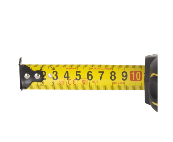 Фото 7 - Рулетка магнитная обрезиненная ClickLock нейлоновое покрытие автостоп 5м×25мм SIGMA (3821341)