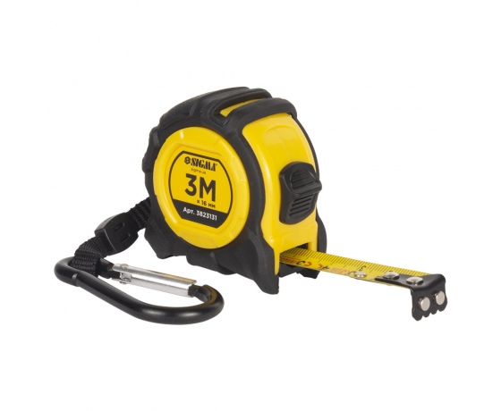 Фото 2 - Рулетка магнитная обрезиненная Advanced нейлоновое покрытие 3м×16мм SIGMA (3823131)