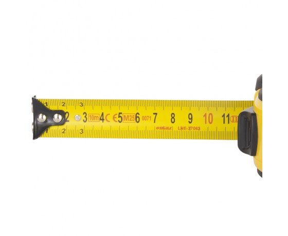 Фото 9 - Рулетка магнитная обрезиненная Advanced нейлоновое покрытие 10м×25мм SIGMA (3823201)