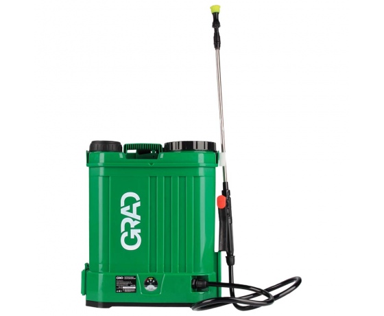 Фото 2 - Опрыскиватель аккумуляторный 10л GRAD (5001785)