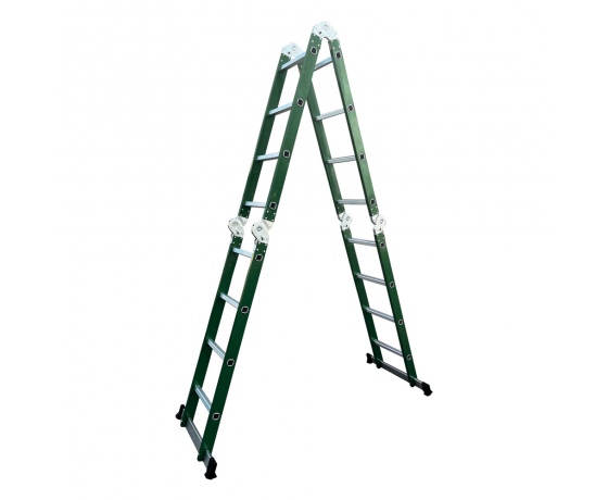 Фото 2 - Лестница многоцелевая комбинированная 4х3 ступеней 3.70м GRAD (5031715)