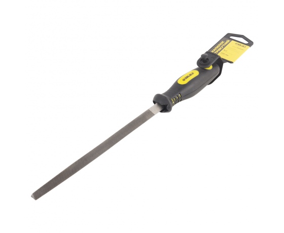 Фото 2 - Напильник треугольный 200мм №2 двухкомпонентная рукоятка SIGMA (4406361)