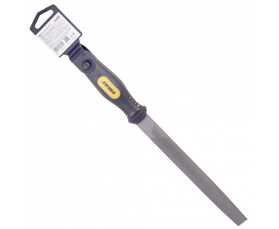 Фото 3 - Напильник полукруглый 200мм №2 двухкомпонентная рукоятка SIGMA (4406481)