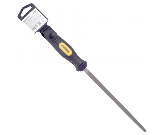 Фото 3 - Напильник квадратный 200мм №2 двухкомпонентная рукоятка SIGMA (4406721)