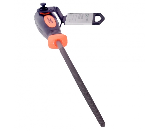 Фото 5 - Напильник круглый 200мм №2 двухкомпонентная рукоятка GRAD (4408165)