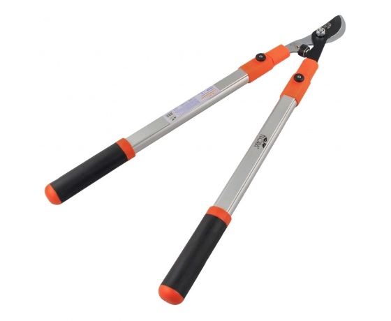 Фото 5 - Сучкорез плоскостной телескопический алюминиевые рукоятки 650-990мм FLORA (5022394)