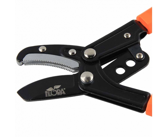 Фото 3 - Cучкорез контактный телескопический алюминиевые рукоятки 620-870мм FLORA (5022534)