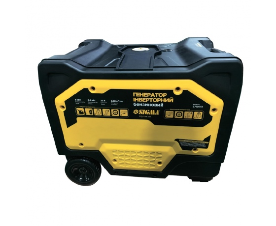Фото 2 - Генератор инверторный бензиновый 230-400В 8.0/8.8кВт 50дБ 4-х тактный электрозапуск SIGMA (5710701)