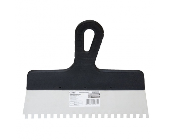 Фото 2 - Шпатель зубчатый (нержавеющий) 250мм 8×8 GRAD (8321375)