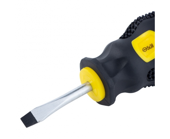 Фото 4 - Отвертка шлицевая SL5.0×38мм CrV SIGMA (4006421)