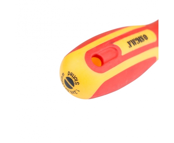 Фото 5 - Отвертка диэлектрическая шлицевая SL6.0×150мм 1000В CrV SIGMA (4008101)