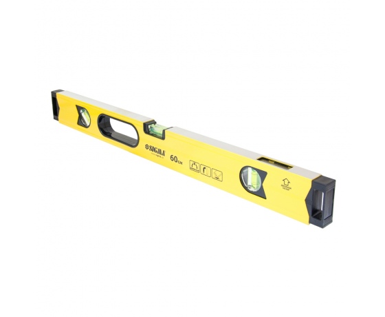 Фото 3 - Уровень магнитный 3 капсулы + глазок 60см SIGMA (3732061)