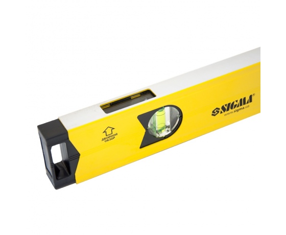 Фото 8 - Уровень магнитный 3 капсулы + глазок 60см SIGMA (3732061)