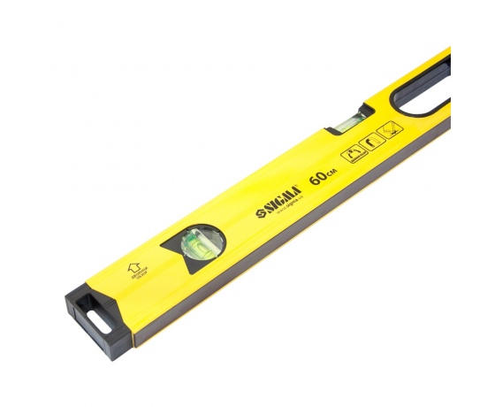 Фото 9 - Уровень магнитный 3 капсулы + глазок 60см SIGMA (3732061)