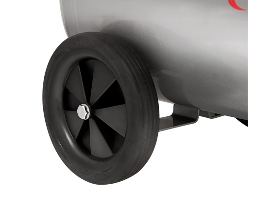 Фото 7 - Компрессор двухцилиндровый безмасляный 2.2кВт 365л/мин 8бар 50л (2 крана) SIGMA (7042311)