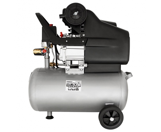 Фото 4 - Компрессор одноцилиндровый 1.8кВт 230л/мин 8бар 24л (2 крана) SIGMA (7043131)