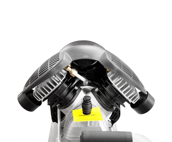 Фото 9 - Компрессор двухцилиндровый 2.2кВт 412л/мин 8бар 50л SIGMA (7043711)