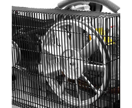 Фото 9 - Компрессор двухцилиндровый ременной 2.5кВт 396л/мин 10бар 100л (2 крана) SIGMA (7044151)