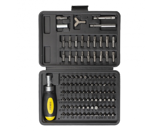 Фото 4 - Отвертка с реверсом + биты 101шт CrV (кейс) SIGMA (4002501)