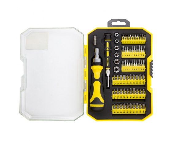 Фото 3 - Набор отверток + биты 69шт CrV (кейс) SIGMA (4002541)