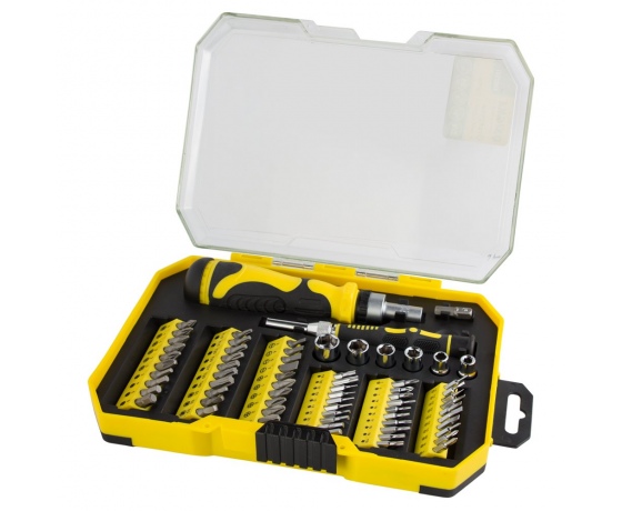 Фото 4 - Набор отверток + биты 69шт CrV (кейс) SIGMA (4002541)