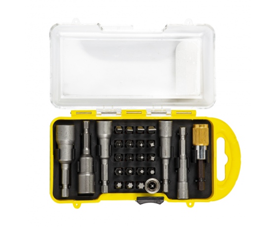 Фото 4 - Насадки торцевые + адаптер и биты 26шт (кейс) SIGMA (4012021)