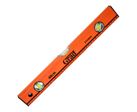 Фото 2 - Уровень облегченный 3 глазка 40см GRAD (3724045)