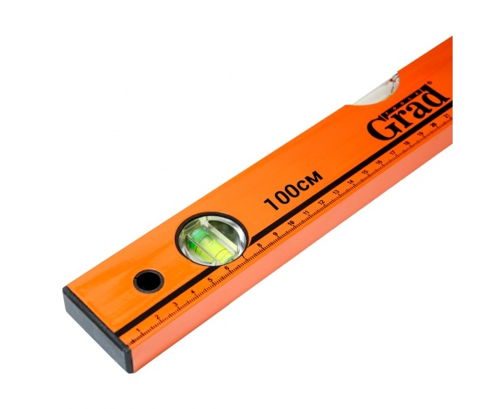 Фото 4 - Уровень облегченный 3 глазка 100см GRAD (3724105)