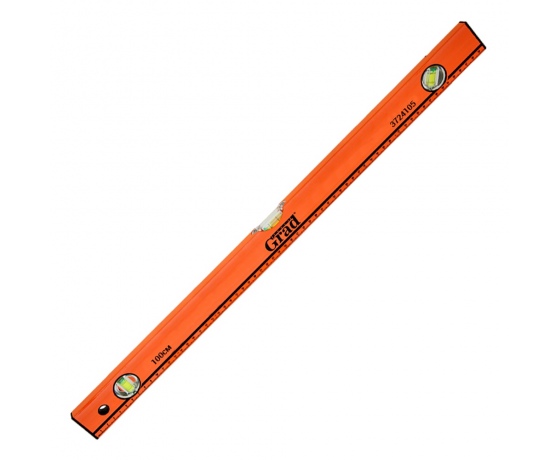 Фото 2 - Уровень облегченный 3 глазка 100см GRAD (3724105)