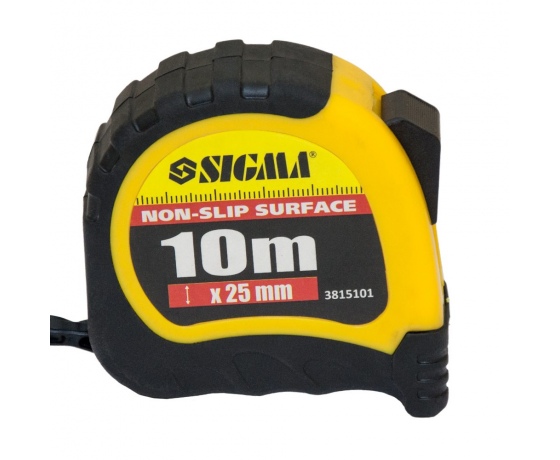 Фото 3 - Рулетка shiftlock 10м×25мм SIGMA (3815101)