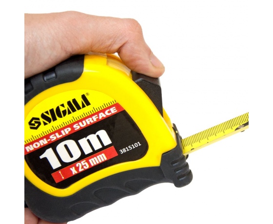 Фото 6 - Рулетка shiftlock 10м×25мм SIGMA (3815101)